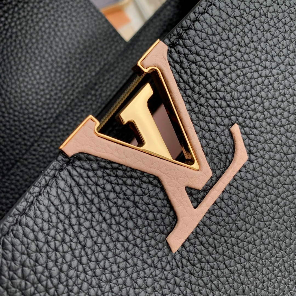 LV M21641 Louis Vuitton Capucines BB Handbag Black