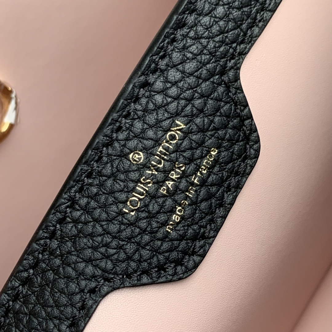 LV M21641 Louis Vuitton Capucines BB Handbag Black - Default Title - View 8