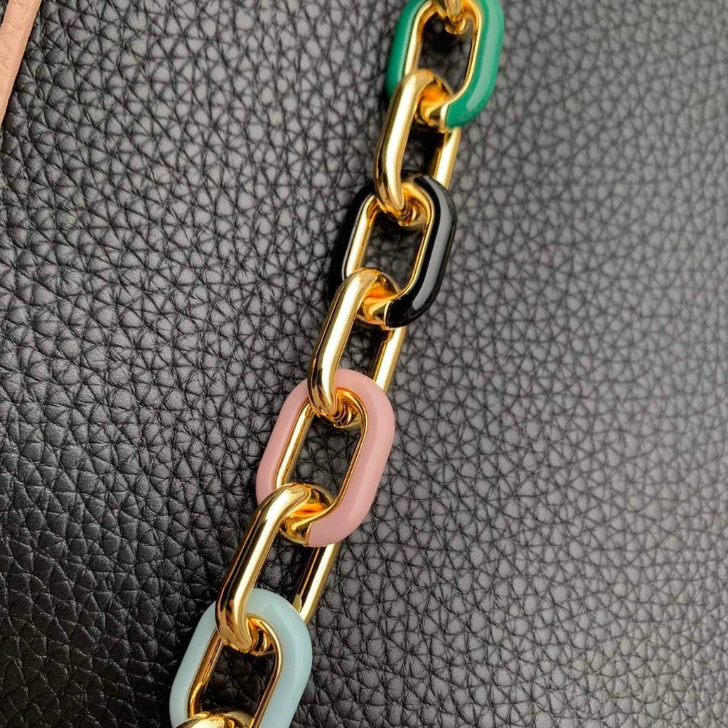 LV M21641 Louis Vuitton Capucines Mini Handbag Black