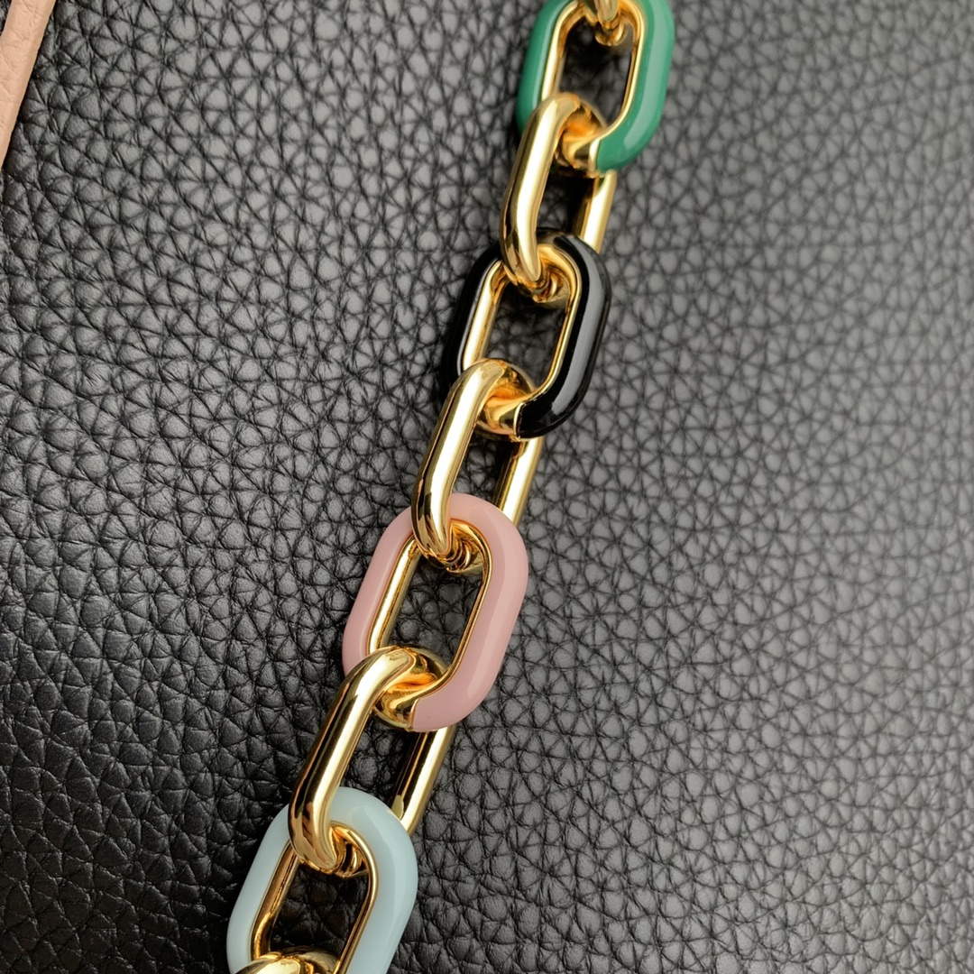LV M21641 Louis Vuitton Capucines Mini Handbag Black - Default Title - View 9