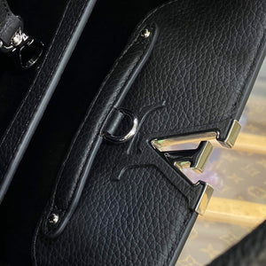 LV M21663 Louis Vuitton LV x YK Capucines BB Bag Black - Default Title - View 7