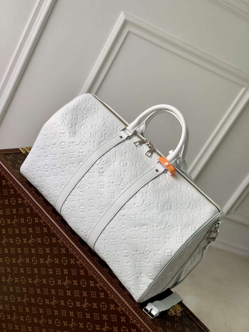 LV M21678 Louis Vuitton LV x YK Keepall Bandouliere 50 Bag