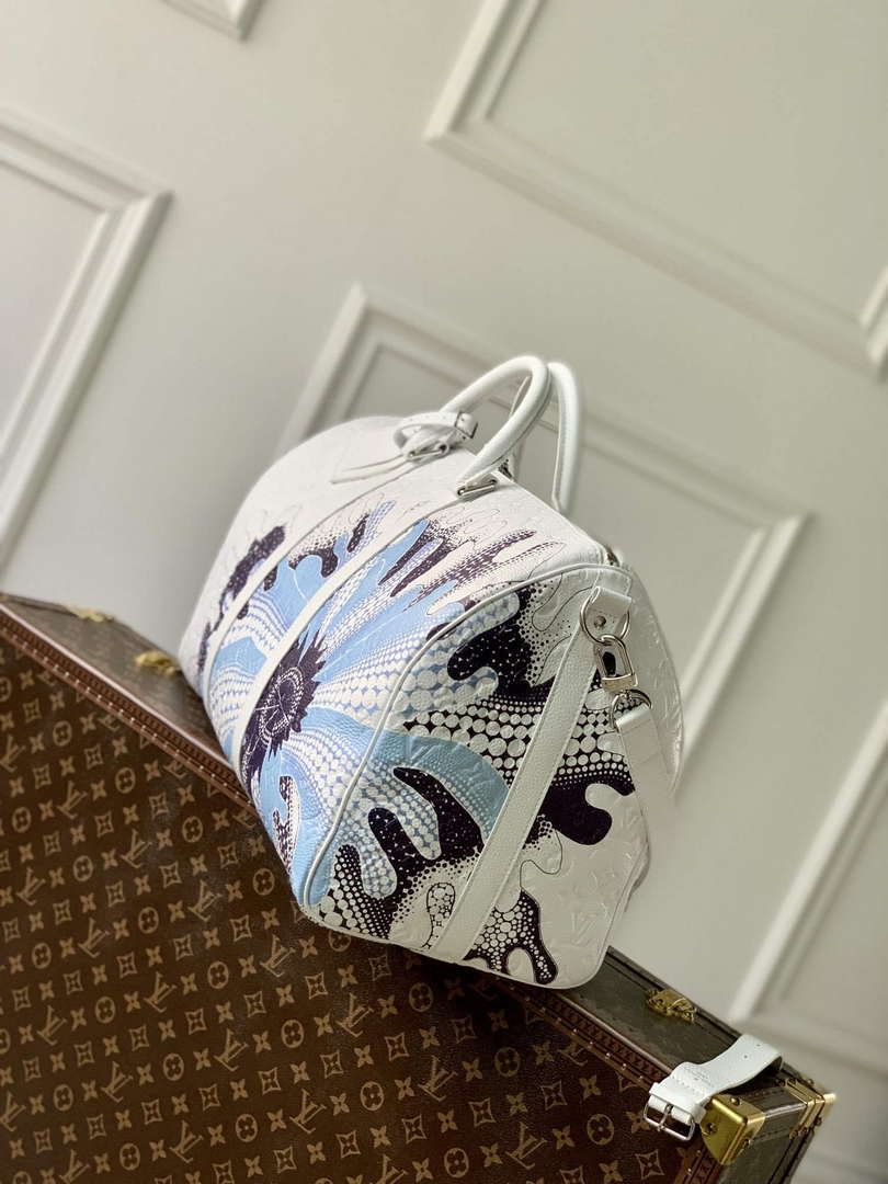LV M21678 Louis Vuitton LV x YK Keepall Bandouliere 50 Bag - Default Title - View 3