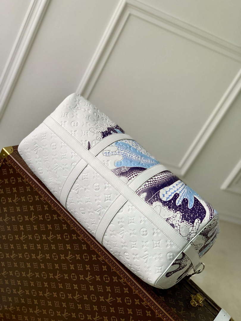 LV M21678 Louis Vuitton LV x YK Keepall Bandouliere 50 Bag - Default Title - View 4