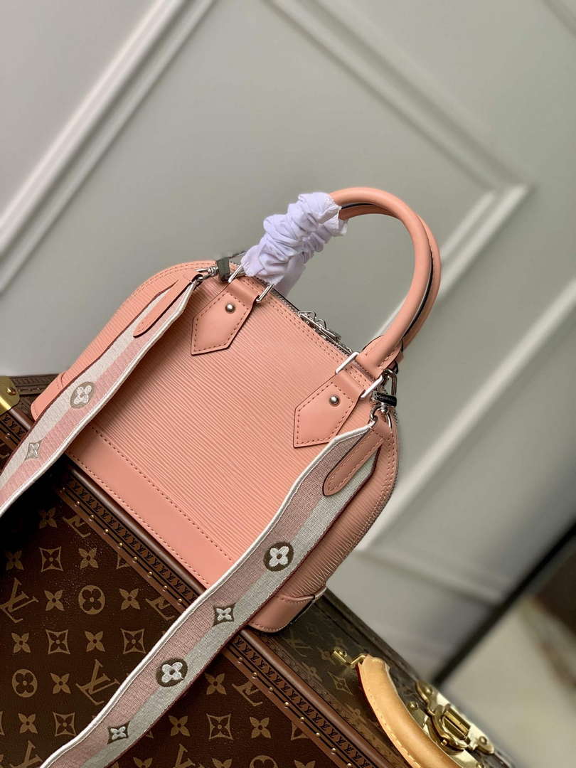 LV M21682 Louis Vuitton Alma BB Bag Rose Trianon Pink - Default Title - View 2