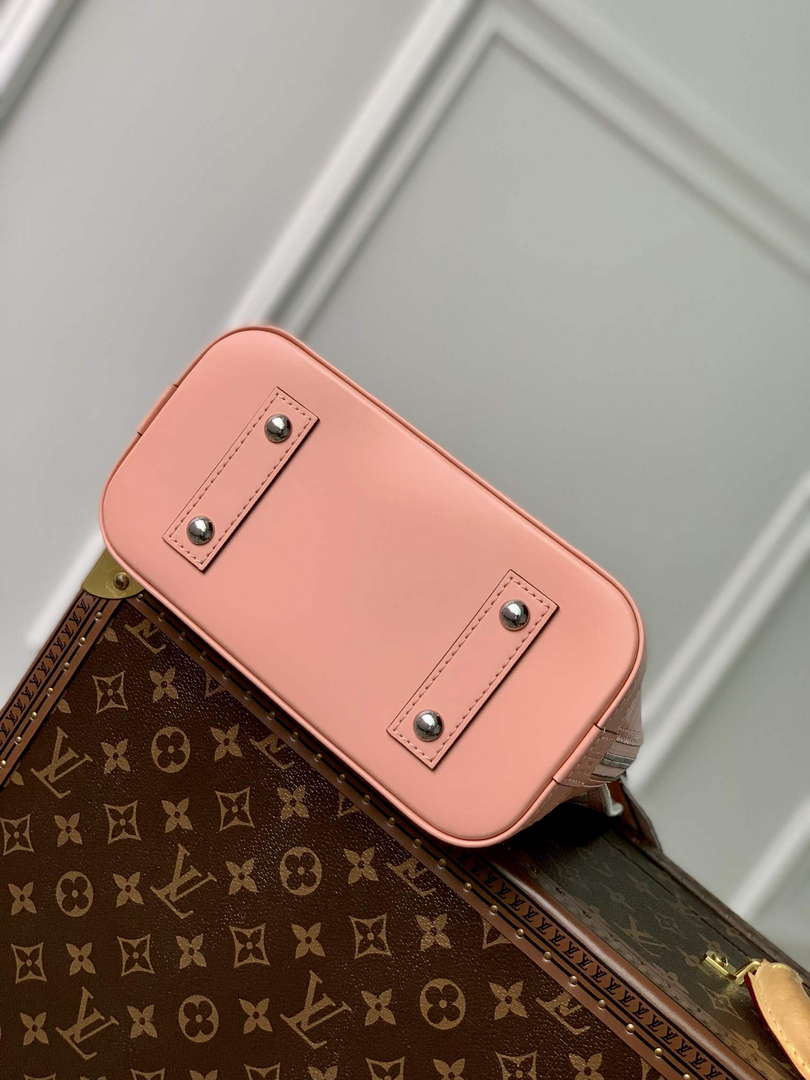 LV M21682 Louis Vuitton Alma BB Bag Rose Trianon Pink - Default Title - View 4