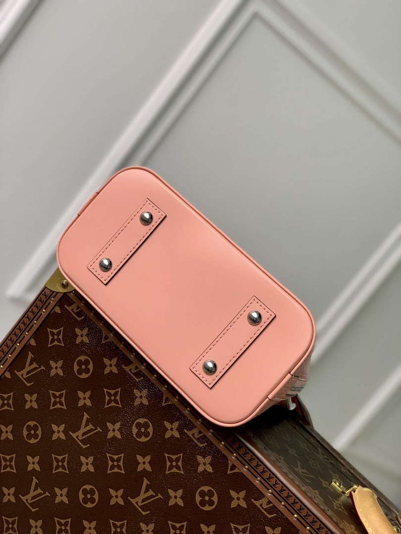 LV M21682 Louis Vuitton Alma BB Bag Rose Trianon Pink - Default Title - View 5