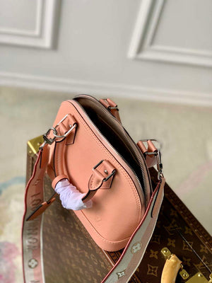 LV M21682 Louis Vuitton Alma BB Bag Rose Trianon Pink - Default Title - View 9