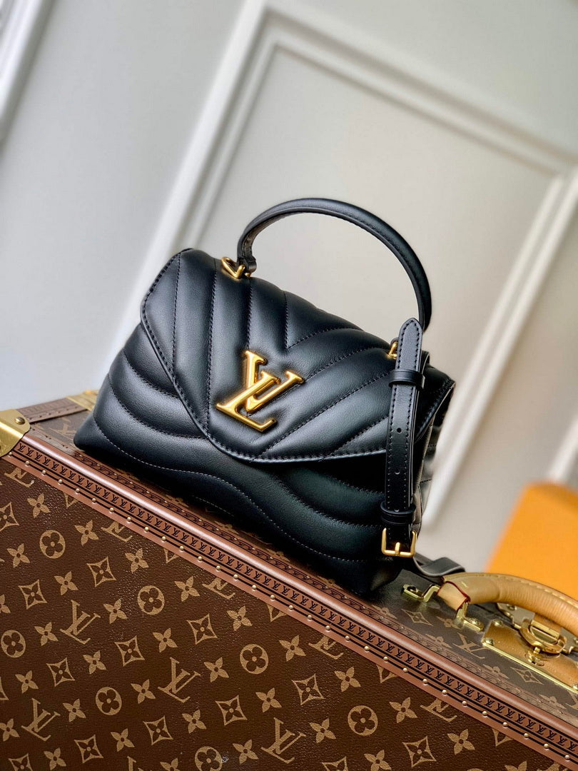 LV M21720 Louis Vuitton Hold Me Top-handle Bag Black - Default Title - View 1