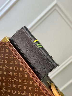 LV M21732 Louis Vuitton LV x YK OnTheGo PM Bag Black - Default Title - View 6