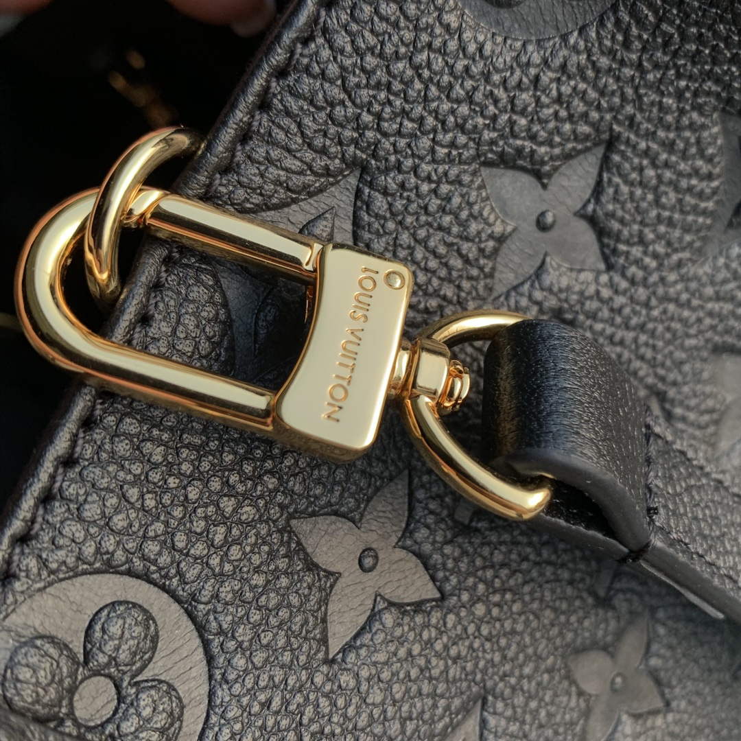 LV M21732 Louis Vuitton LV x YK OnTheGo PM Bag Black - Default Title - View 8