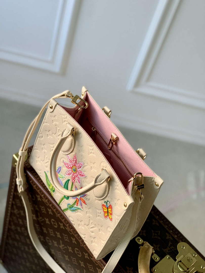 LV M21732 Louis Vuitton LV x YK OnTheGo PM Quartz - Default Title - View 7