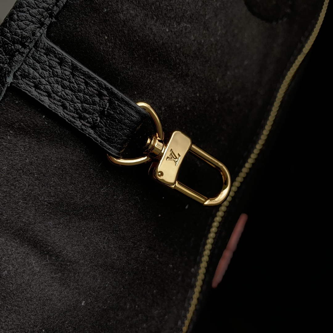 LV M21733 Louis Vuitton LV x YK Neverfull MM Bag Black - Default Title - View 8