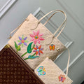 LV M21733 Louis Vuitton LV x YK Neverfull MM Bag Quartz - Default Title - View 1