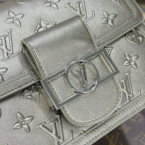LV M21740 Louis Vuitton Mini Dauphine Bag Light gold - Default Title - View 5