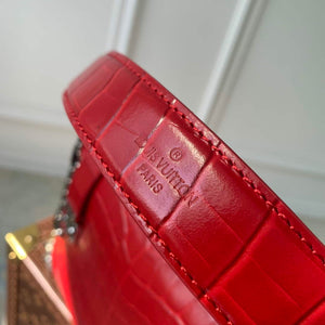 LV M21741 Louis Vuitton Side Trunk PM Bag Red Crocodile pattern - Default Title - View 7