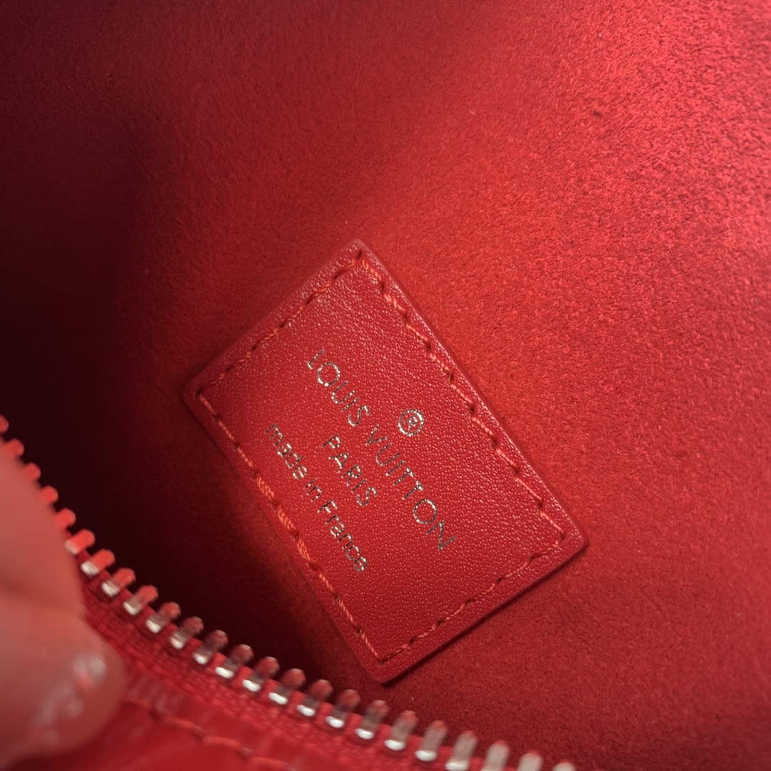 LV M21741 Louis Vuitton Side Trunk PM Bag Red Crocodile pattern - Default Title - View 9