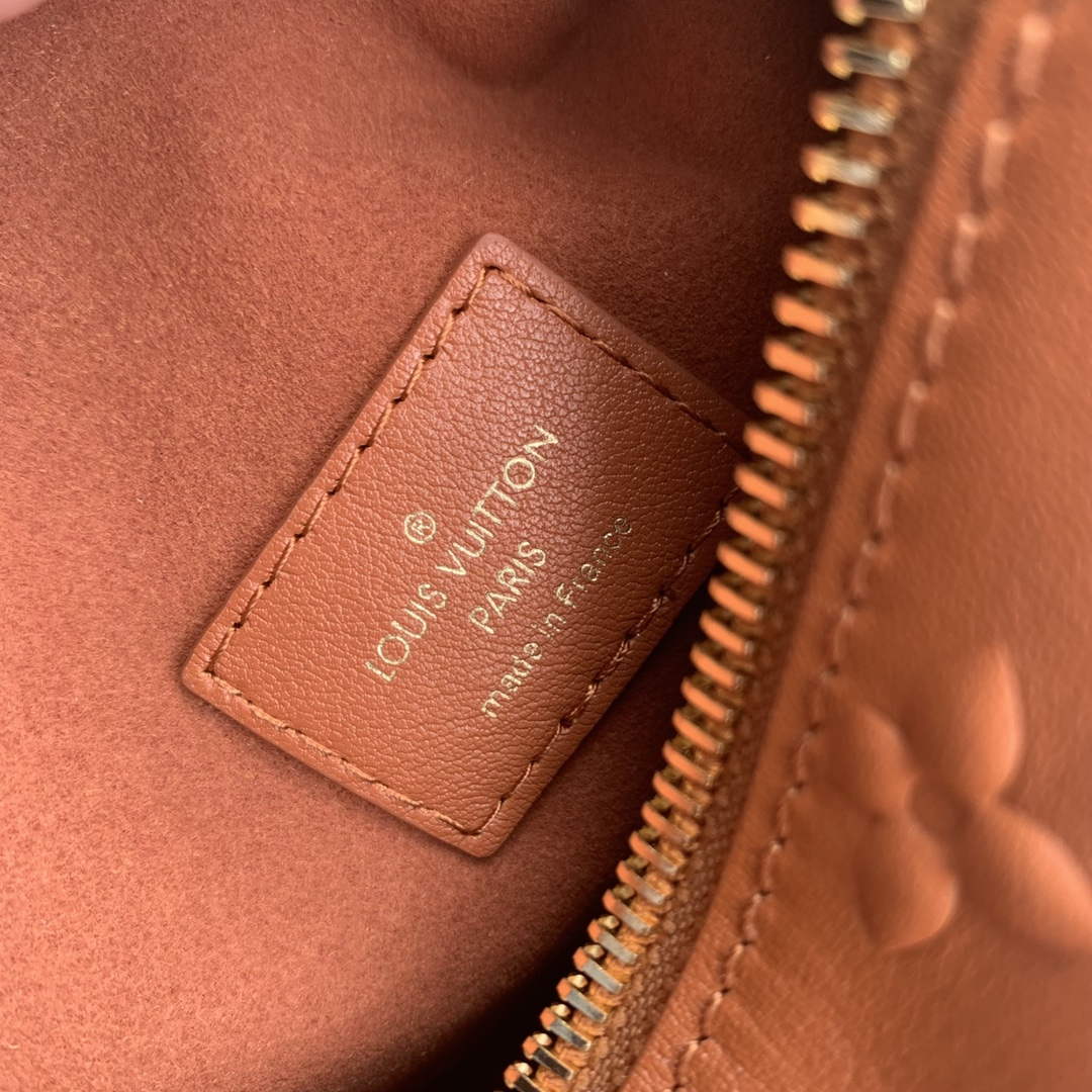 LV M21741 Louis Vuitton Side Trunk PM Bag Tan Brown - Default Title - View 9