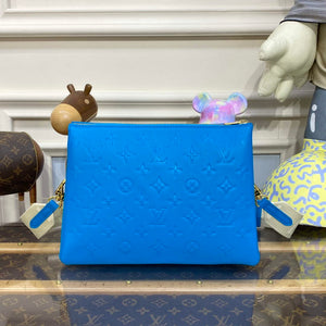 LV M21773 Louis Vuitton Coussin PM Handbag Blue - Default Title - View 2