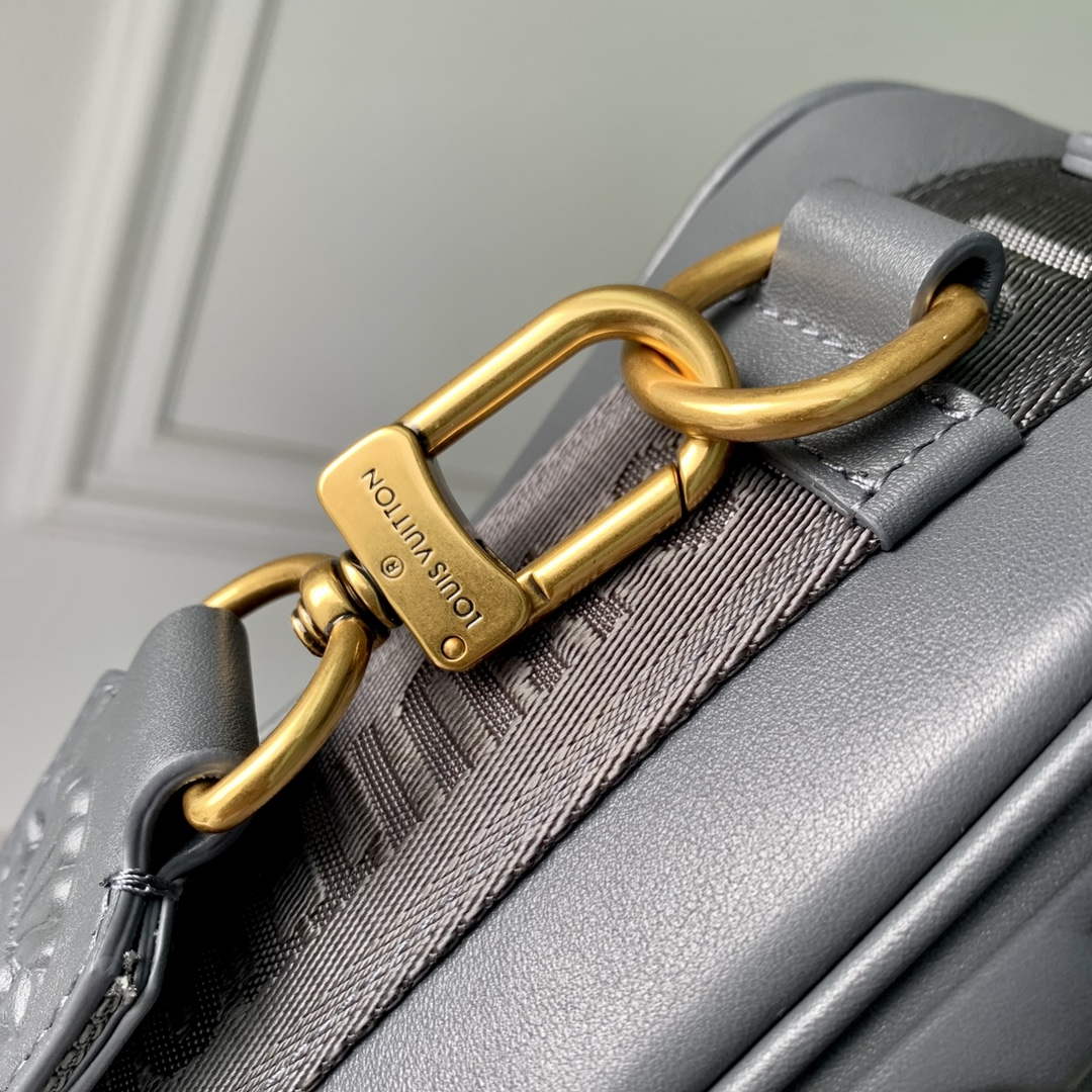 LV M21812 Louis Vuitton Cruiser Messenger Bag Dark Shadow Grey - Default Title - View 6