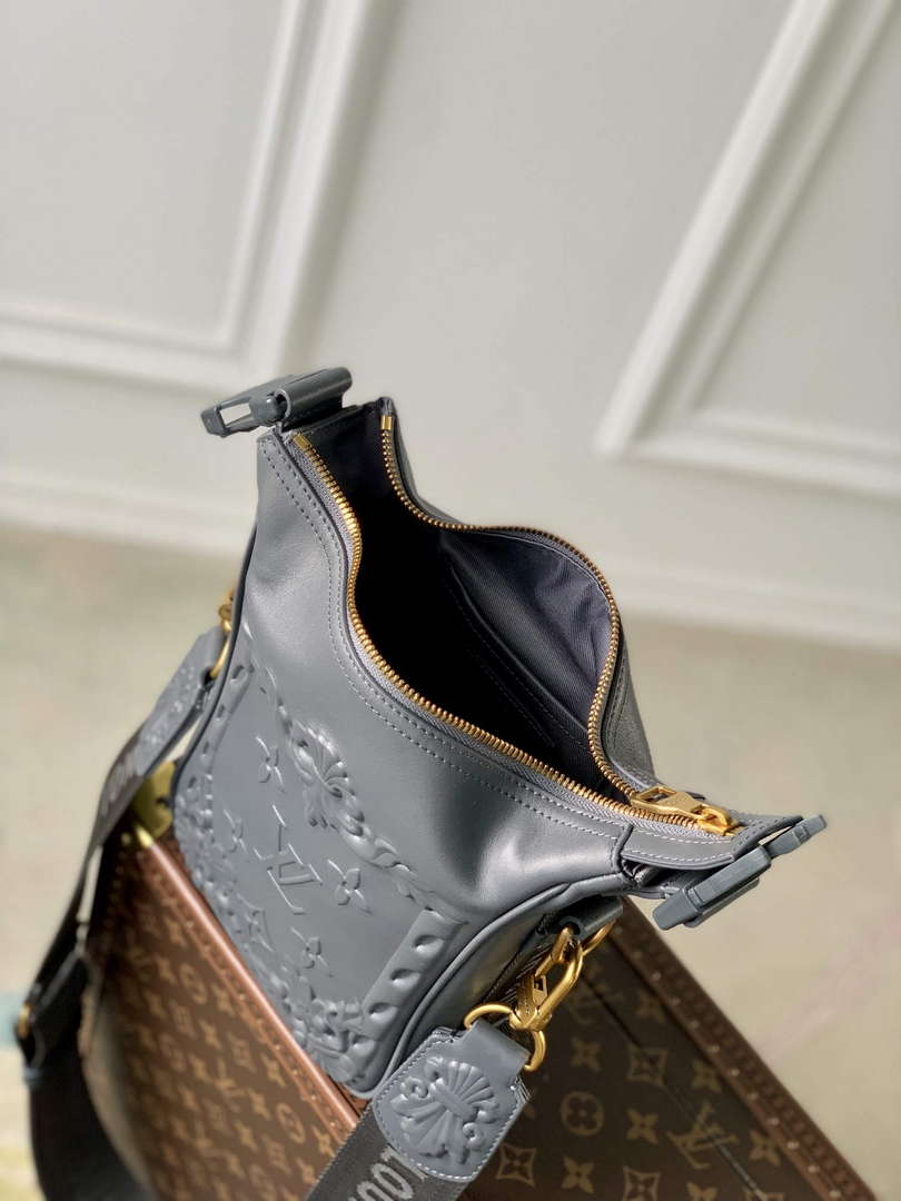 LV M21812 Louis Vuitton Cruiser Messenger Bag Dark Shadow Grey - Default Title - View 7