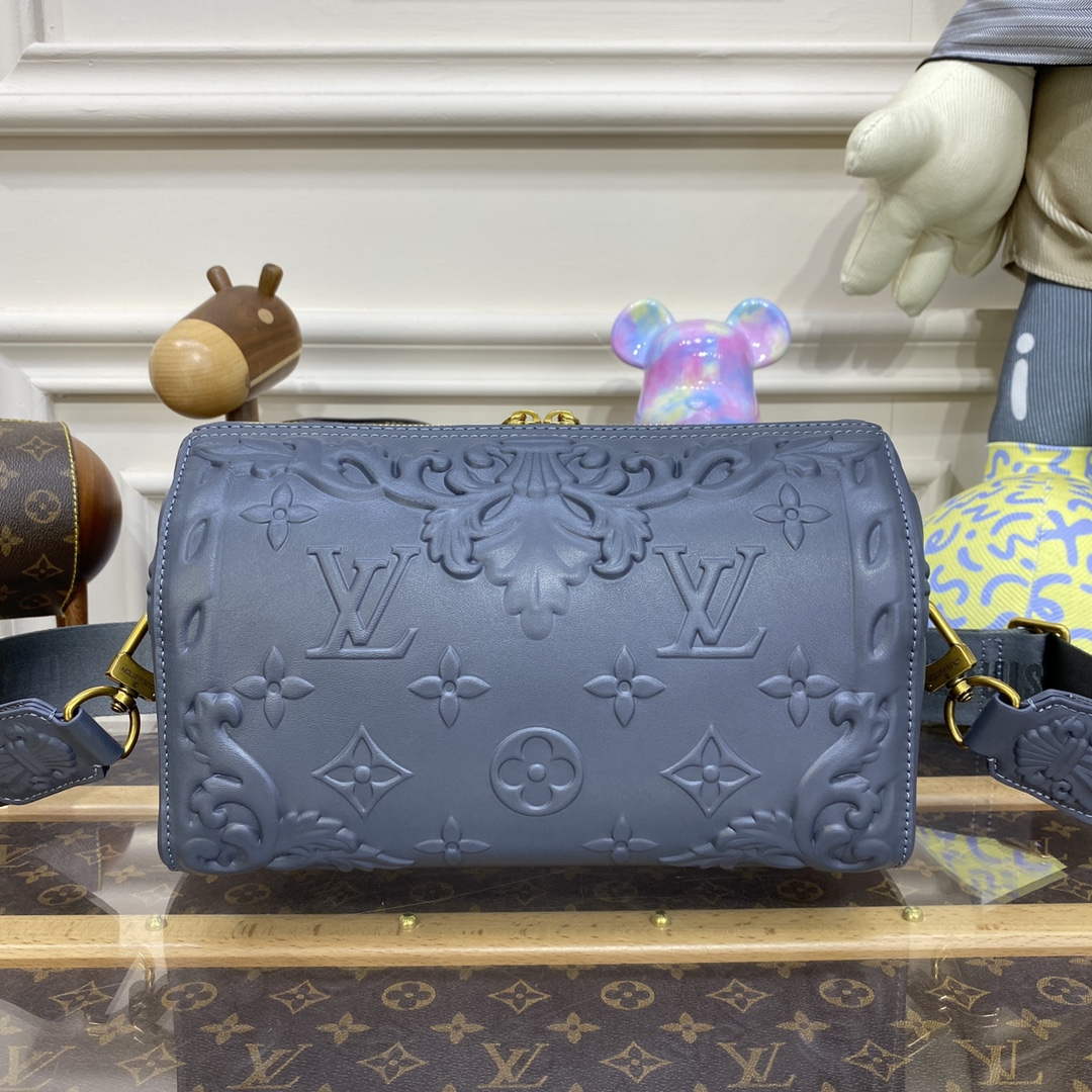 LV M21835 Louis Vuitton City Keepall Bag Dark Shadow Grey - Default Title - View 2