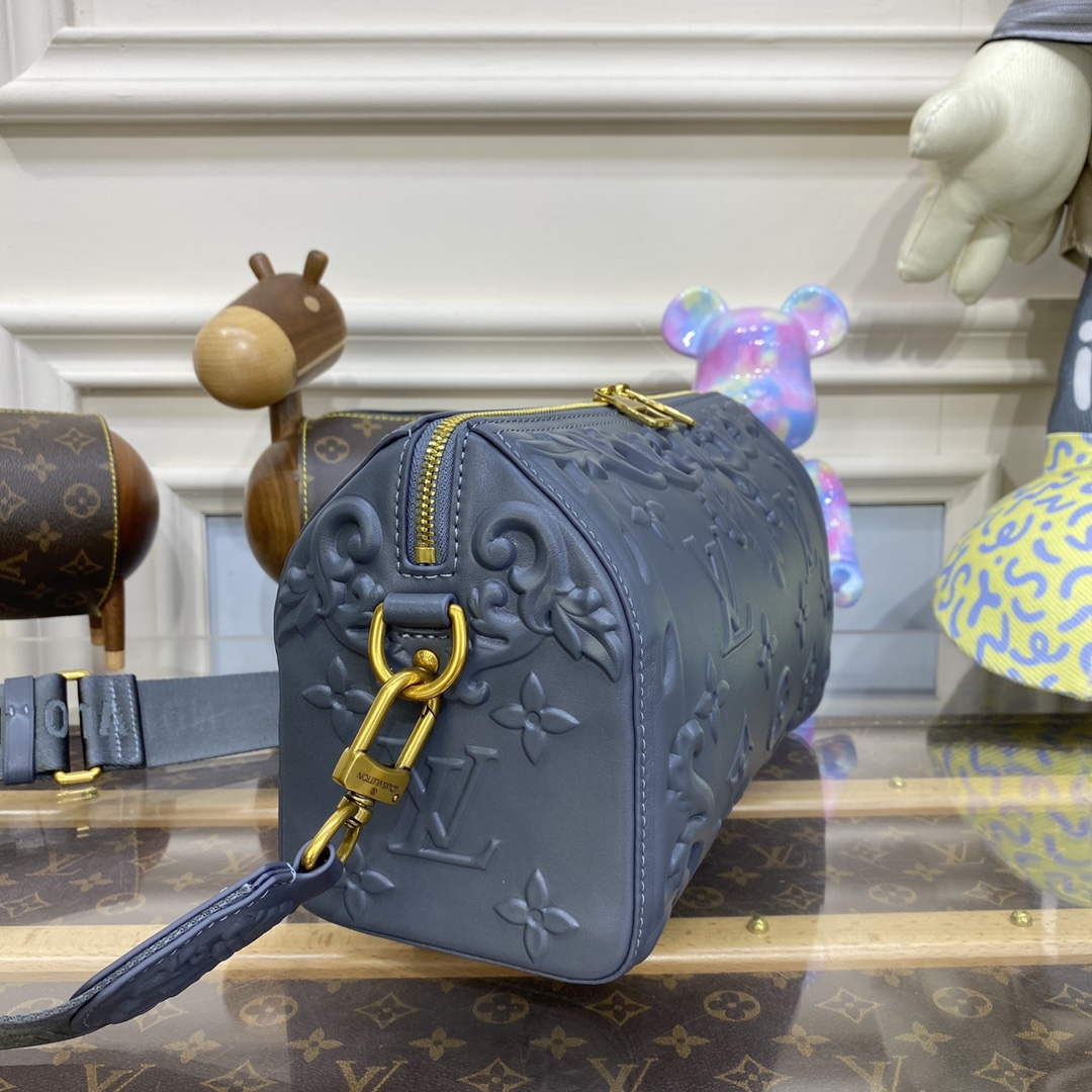 LV M21835 Louis Vuitton City Keepall Bag Dark Shadow Grey - Default Title - View 3