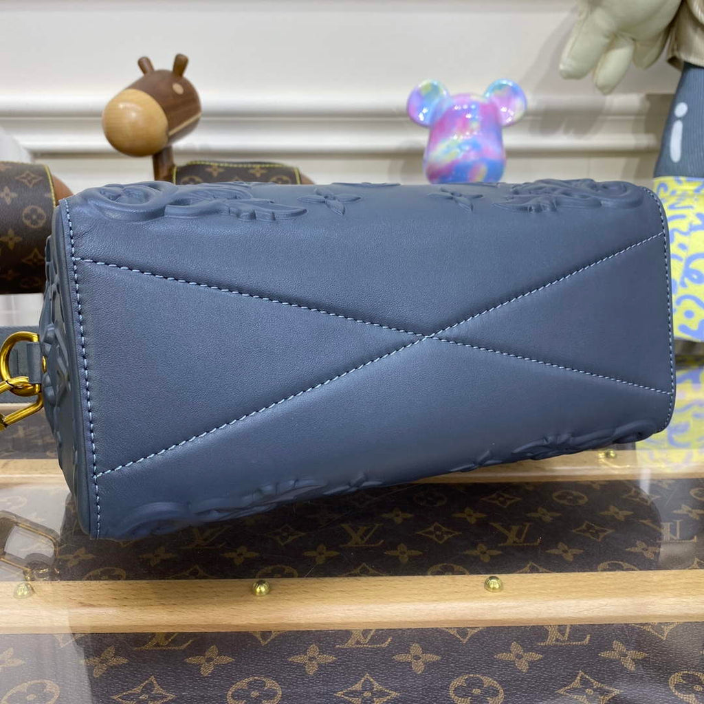 LV M21835 Louis Vuitton City Keepall Bag Dark Shadow Grey