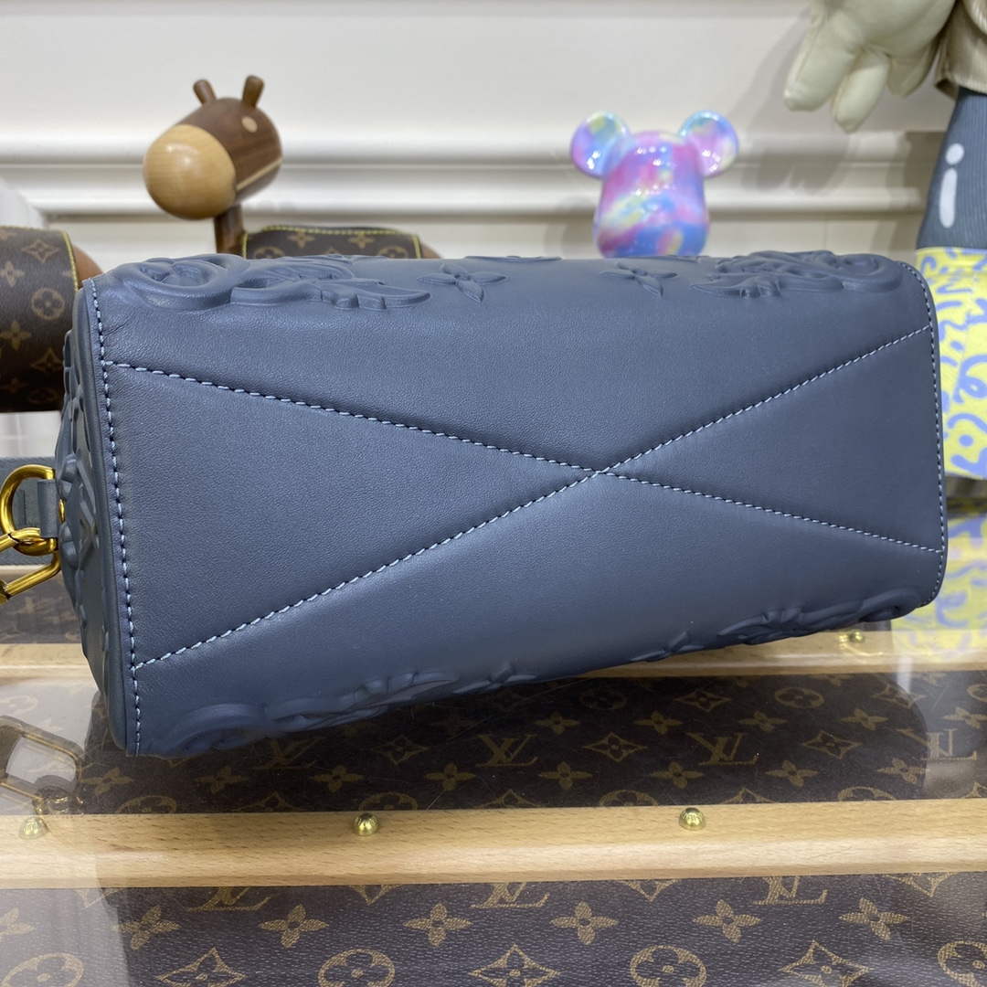 LV M21835 Louis Vuitton City Keepall Bag Dark Shadow Grey - Default Title - View 4
