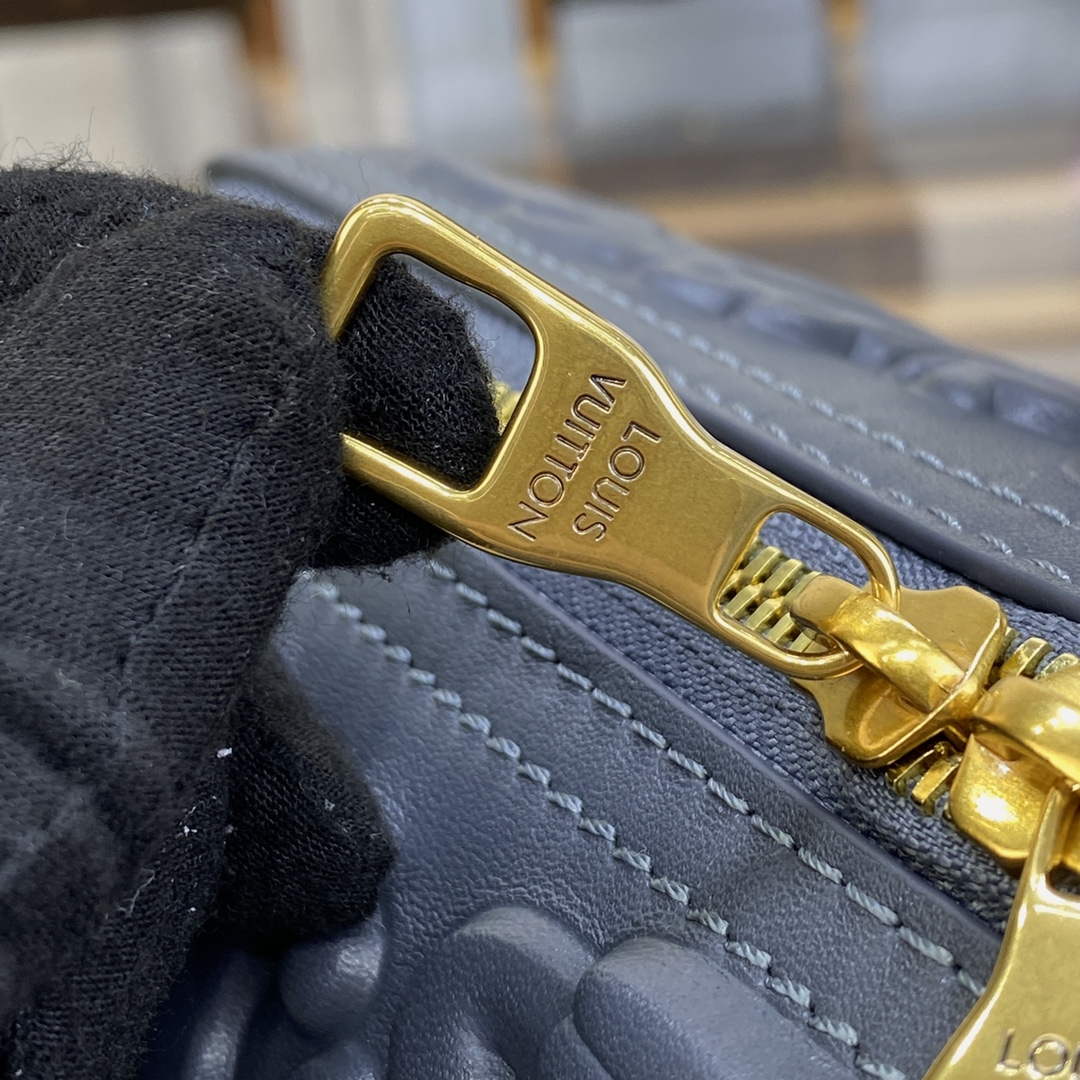 LV M21835 Louis Vuitton City Keepall Bag Dark Shadow Grey - Default Title - View 5