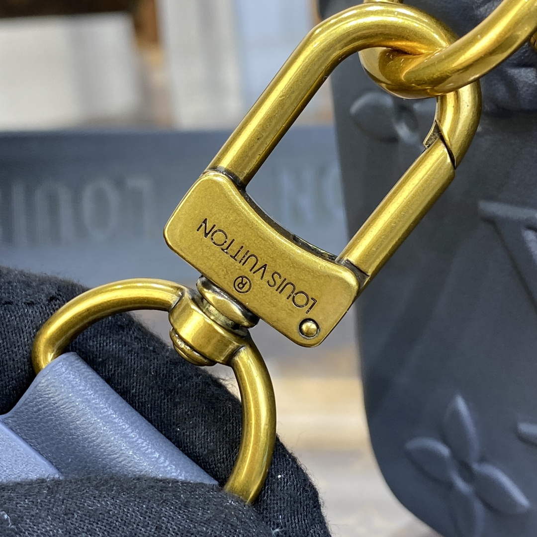 LV M21835 Louis Vuitton City Keepall Bag Dark Shadow Grey - Default Title - View 6