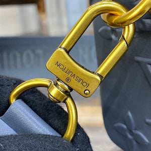 LV M21835 Louis Vuitton City Keepall Bag Dark Shadow Grey - Default Title - View 6