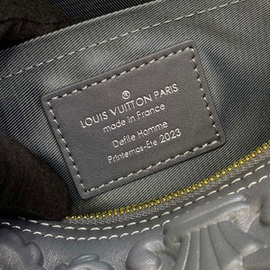 LV M21835 Louis Vuitton City Keepall Bag Dark Shadow Grey - Default Title - View 8