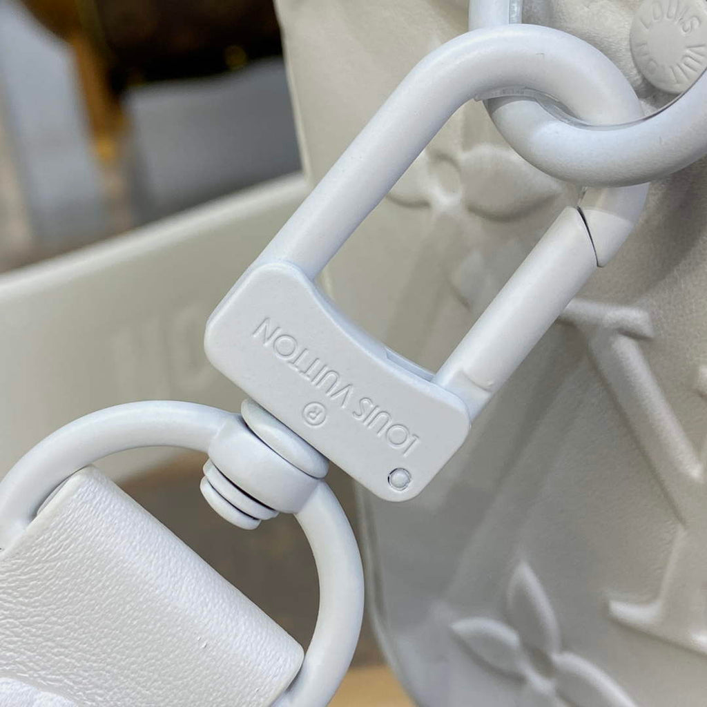 LV M21835 Louis Vuitton City Keepall Bag Optic White
