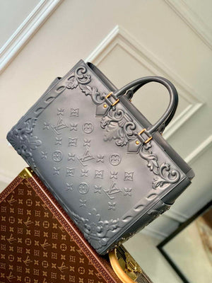 LV M21841 Louis Vuitton Sac Plat Tote Bag Dark Shadow Grey - Default Title - View 1