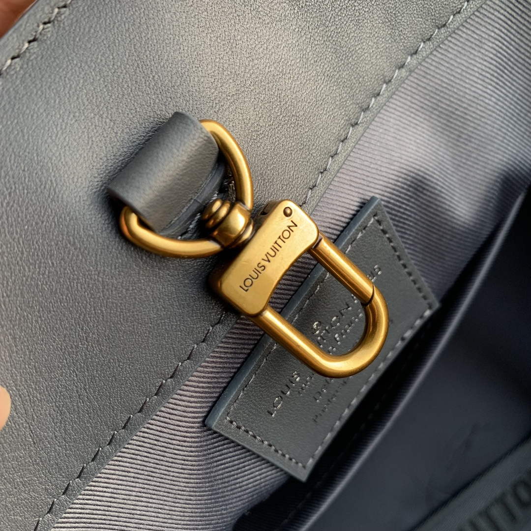 LV M21841 Louis Vuitton Sac Plat Tote Bag Dark Shadow Grey - Default Title - View 6
