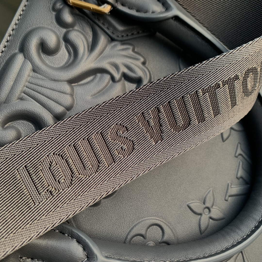 LV M21841 Louis Vuitton Sac Plat Tote Bag Dark Shadow Grey - Default Title - View 8