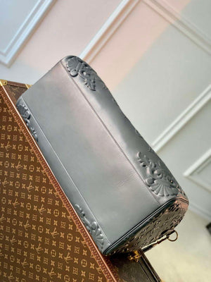 LV M21845 Louis Vuitton Keepall Bandouliere 50 Bag Dark Shadow Grey - Default Title - View 4