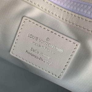 LV M21845 Louis Vuitton Keepall Bandouliere  50 Bag Optic White - Default Title - View 9
