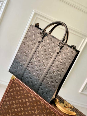 LV M21866 Louis Vuitton Sac Plat NV Bag Black - Default Title - View 3