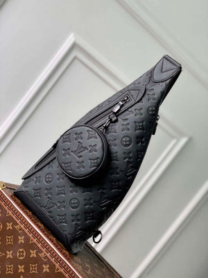 LV M21890 Louis Vuitton Duo Slingbag Black - Default Title - View 1