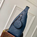 LV M21890 Louis Vuitton Duo Slingbag Calf Leather Blue - Default Title - View 1