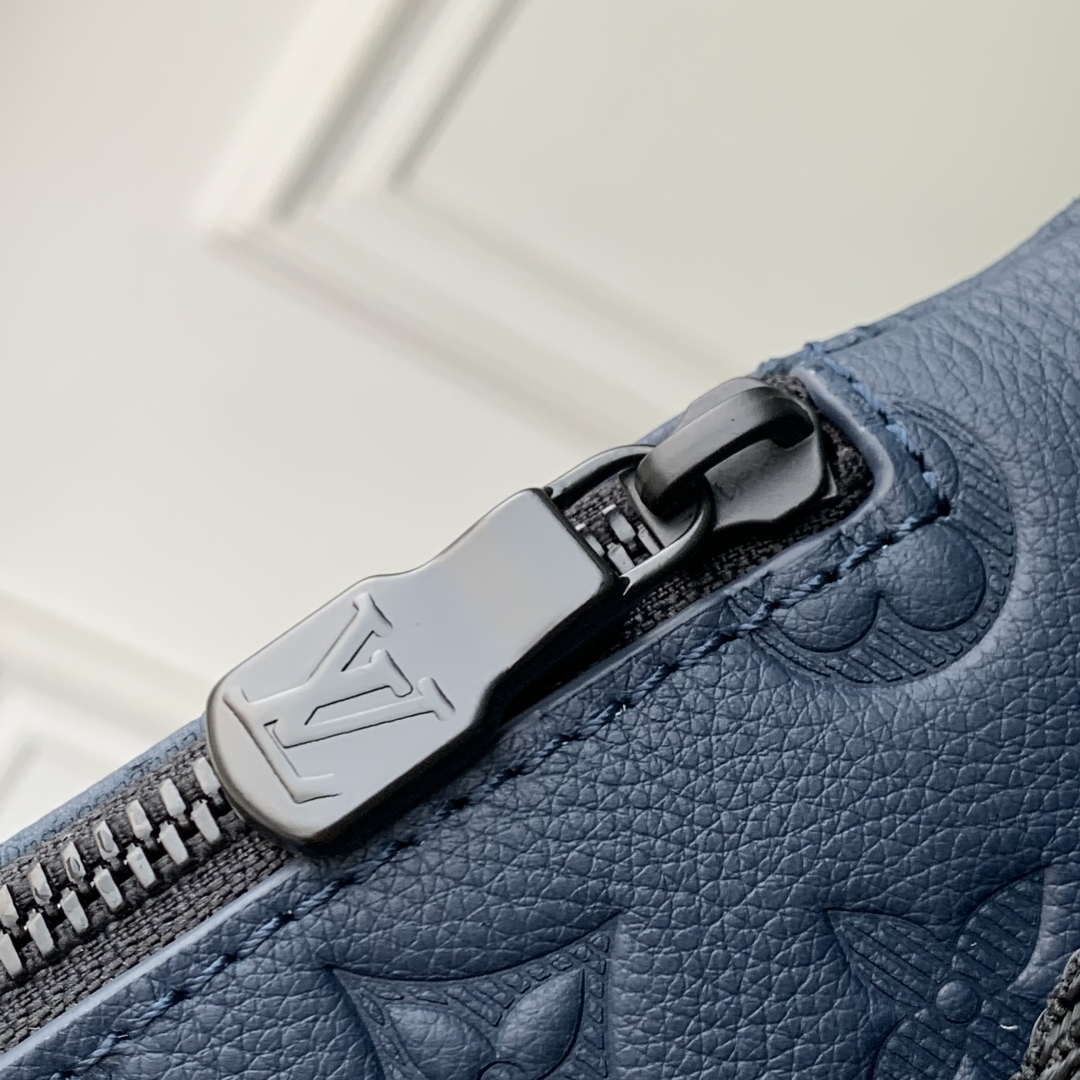 LV M21890 Louis Vuitton Duo Slingbag Calf Leather Blue - Default Title - View 5