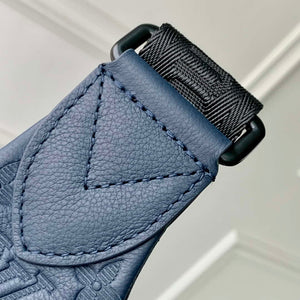 LV M21890 Louis Vuitton Duo Slingbag Calf Leather Blue - Default Title - View 7