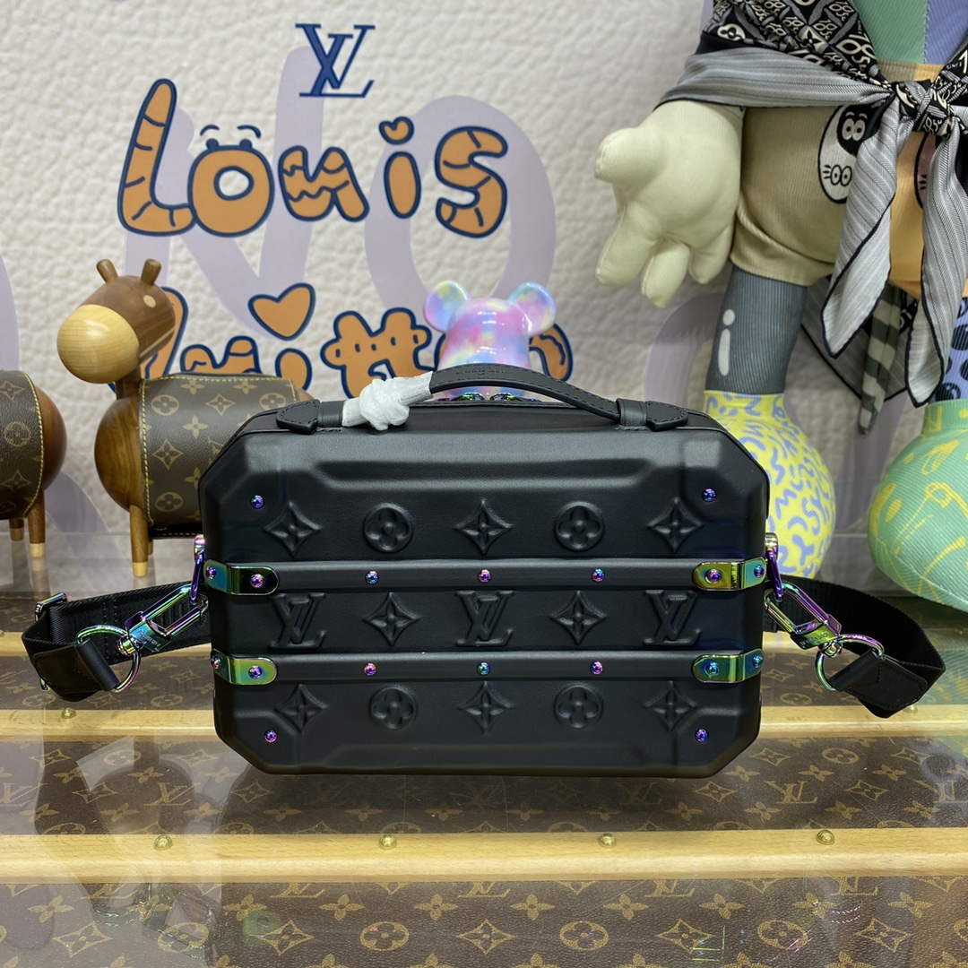 LV M21935 Louis Vuitton Future Trunk Bag Black - Default Title - View 2