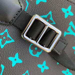 LV M21936 Louis Vuitton LV x YK  Christopher MM Backpack Monogram Black and Blue - Default Title - View 7