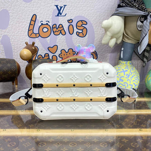 LV M21950 Louis Vuitton Future Trunk Bag White - Default Title - View 1