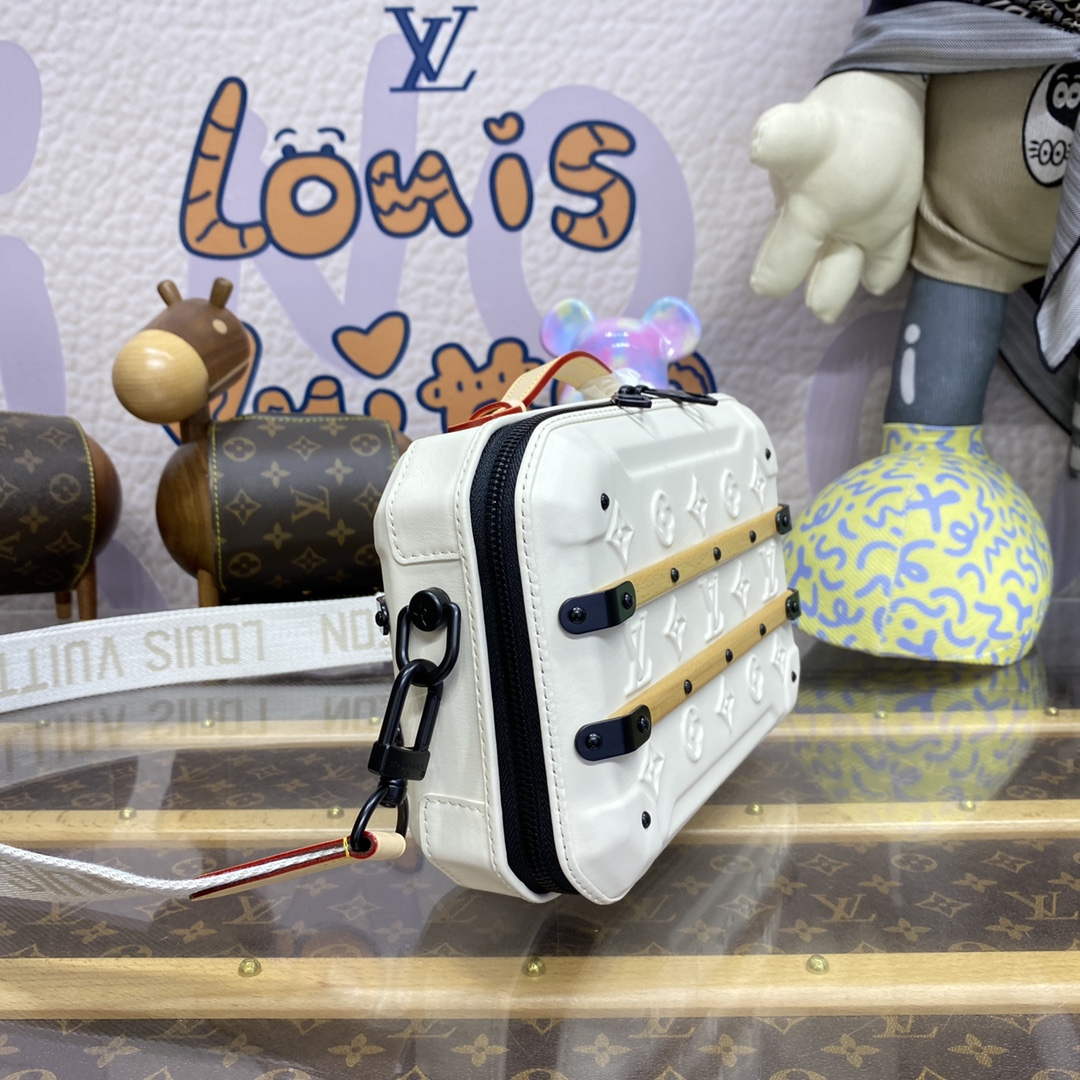 LV M21950 Louis Vuitton Future Trunk Bag White - Default Title - View 3