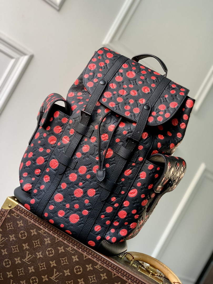 LV M21978 Louis Vuitton LV x YK  Christopher Backpack Taurillon Monogram - Default Title - View 1