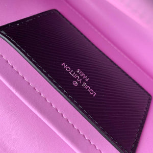 LV M22028 Louis Vuitton Twist MM Bag Epi Leather Black - Default Title - View 9